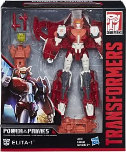 Deals 🥰 Transformers Generations Power of the Primes Elita 1 Voyager Action Figure 🔔