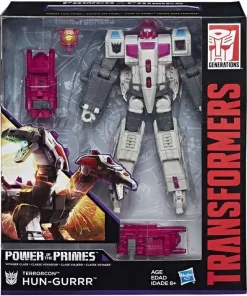 Wholesale ❤️ Transformers Generations Power of the Primes Terrorcon Hun-Gurrr Voyager Action Figure [Damaged Package] 😀