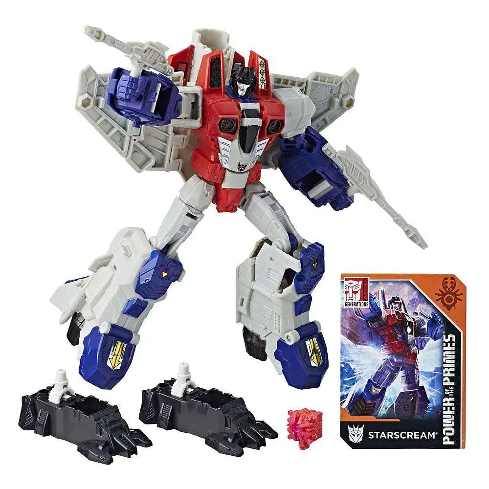 Cheap ✔️ Transformers Generations Power of the Primes Starscream Voyager Action Figure 🎁 - Image 4