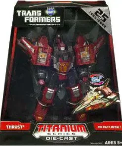 Buy 🎉 Transformers TItanium Series Thrust Diecast Figure [Damaged Package] 🥰