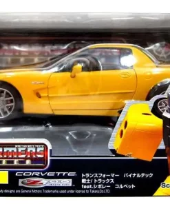 Buy ⭐ Transformers Japanese Binaltech Yellow Chevrolet Corvette Tracks Action Figure BT-06 🎁