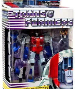 Flash Sale ❤️ Transformers Animated Super-Poseable Collection Starscream Action Figure SCF 07 [Damaged Package] ❤️