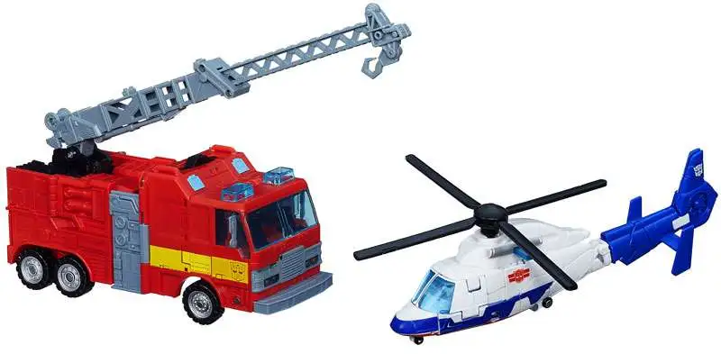 Outlet ๐งจ Transformers Protectobots Evac Squad Exclusive Action Figure 2-Pack ๐ - Image 2