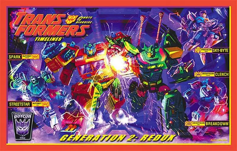 Top 10 βοΈ Transformers Timelines Botcon Exclusives Generation 2: Redux Exclusive Action Figure Set π₯ - Image 3