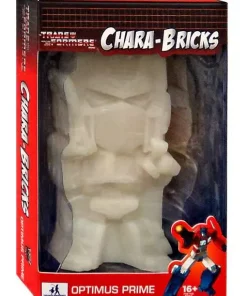 Deals 🔥 Transformers Chara-Bricks Optimus Prime Exclusive 7-Inch 7" Vinyl Figure [Glow in the Dark] 🤩