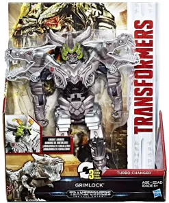 Cheapest 👍 Transformers The Last Knight 2 Step Turbo Changer Grimlock Action Figure [Damaged Package] ⭐