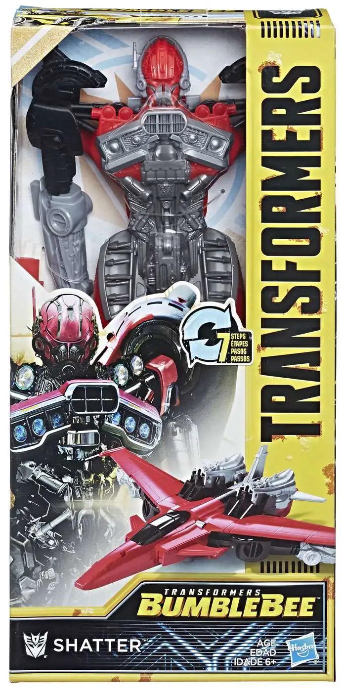 Best Sale โค๏ธ Transformers Bumblebee Movie Titan Changers Shatter 11" Action Figure ๐