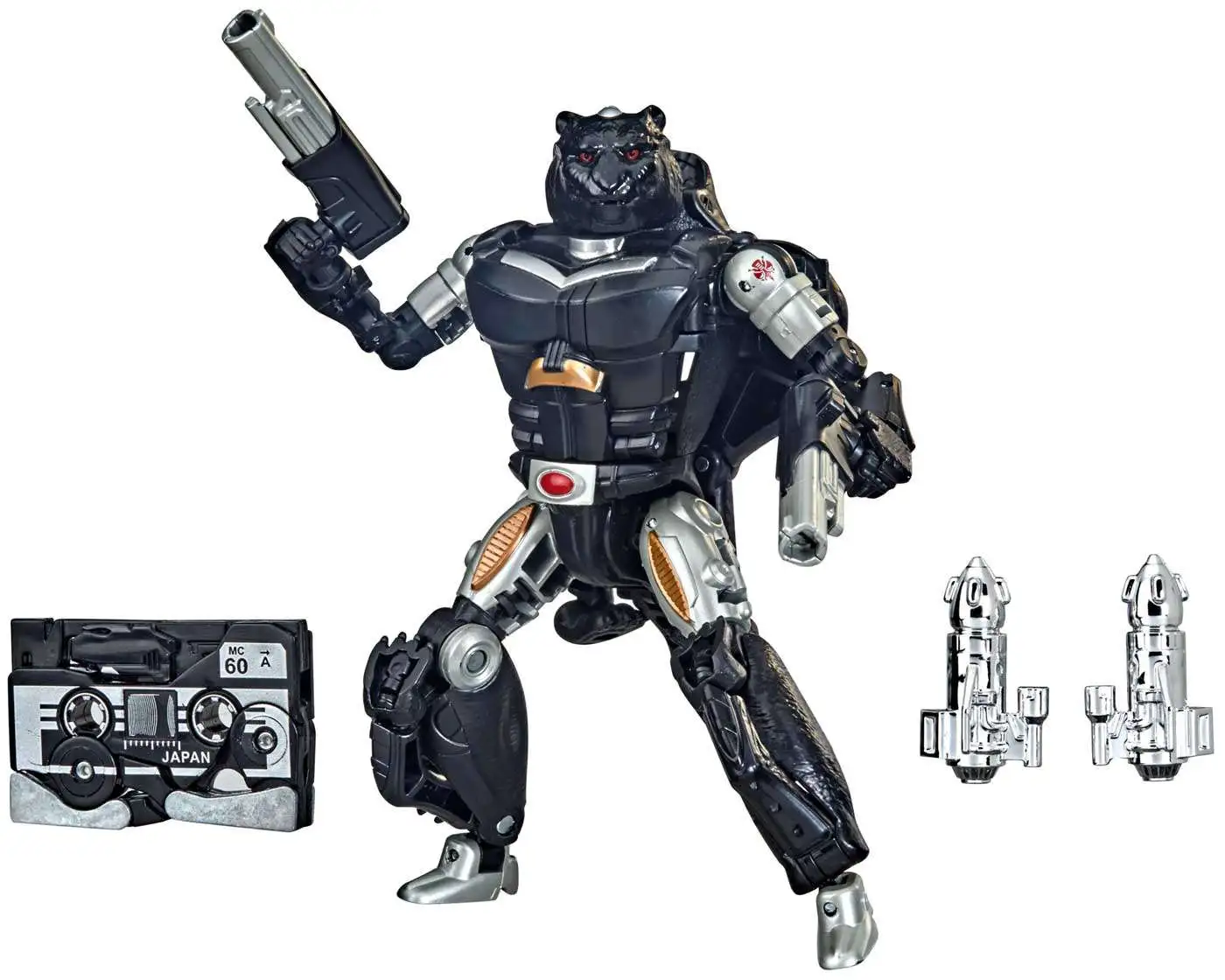 Flash Sale ๐ Transformers Generations Kingdom: War for Cybertron Trilogy Covert Agent Ravage Exclusive Deluxe Action Figure ๐ - Image 2