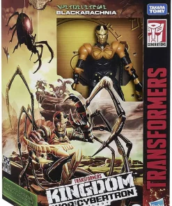Top 10 💯 Transformers Generations Kingdom: War for Cybertron Trilogy Black Arachnia Deluxe Action Figure 👍