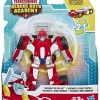 New 😀 Transformers Playskool Heroes Rescue Bots Academy Heatwave the Fire-Bot Action Figure 💯