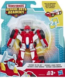 New 😀 Transformers Playskool Heroes Rescue Bots Academy Heatwave the Fire-Bot Action Figure 💯