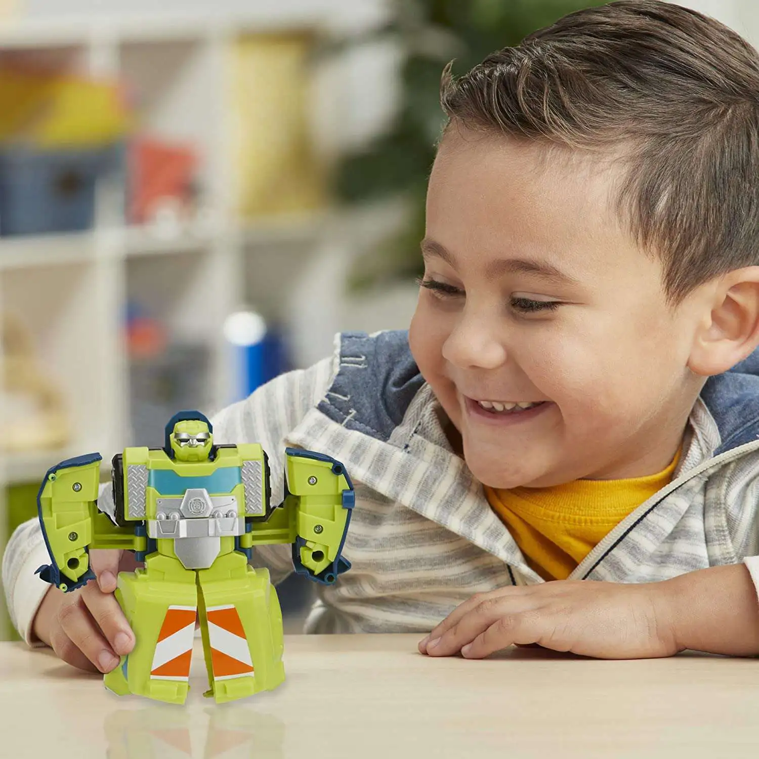 Buy ๐ Transformers Playskool Heroes Rescue Bots Academy Salvage Action Figure โ๏ธ - Image 5