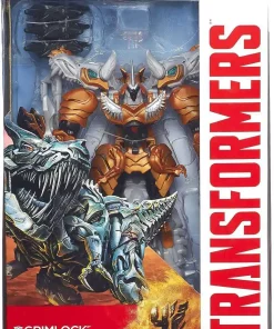 Cheap ✨ Transformers Age of Extinction Grimlock Voyager Action Figure [Voyager, Damaged Package] 😉