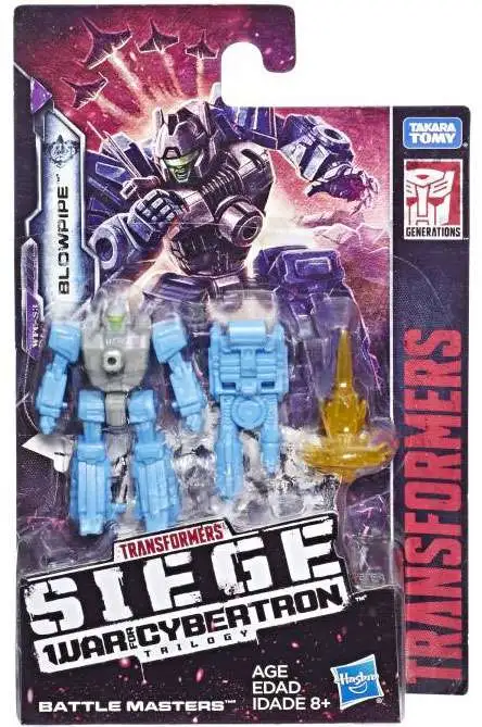 Discount ❤️ Transformers Generations Siege: War for Cybertron Trilogy Blowpipe Battle Master Action Figure WFC-S3 🎉