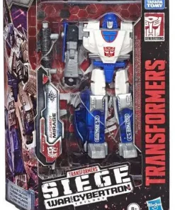 Deals 👏 Transformers Generations Siege: War for Cybertron Trilogy Mirage Deluxe Action Figure WFC-S43 ✨